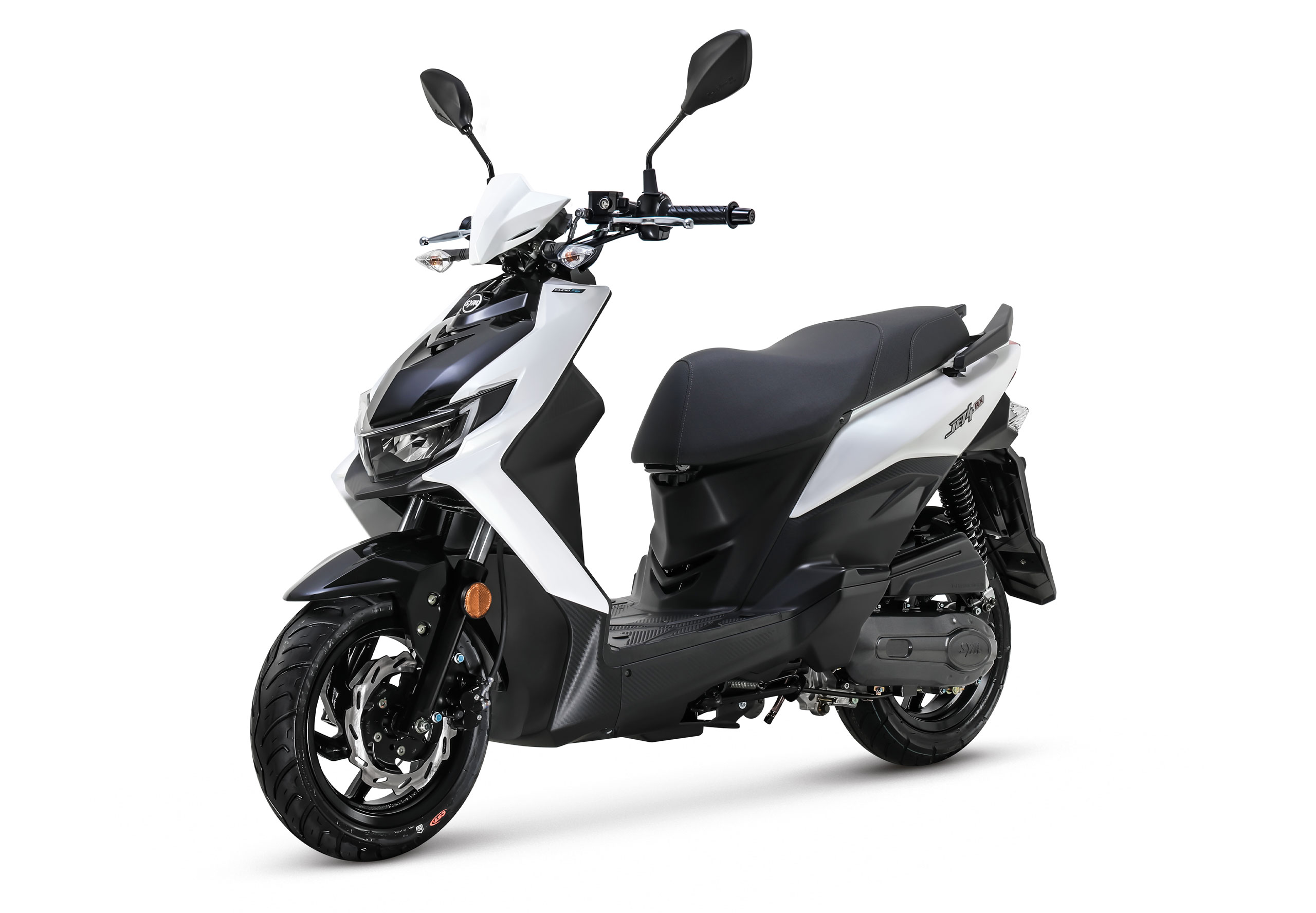 JET 4 RX 50cc E5 blanc noir image JET 4 RX 50cc E5