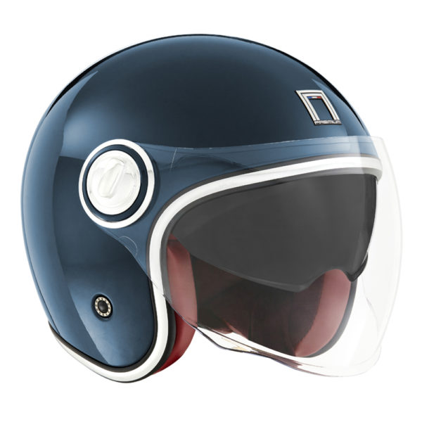 image Casque Nox Premium Heritage Bleu Petrole