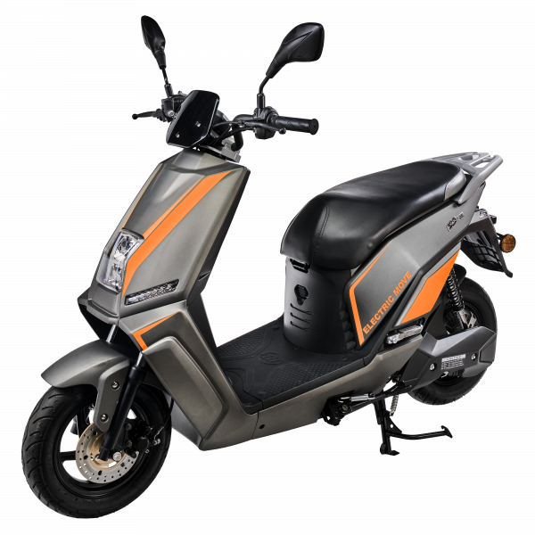 image pink me 50cc electrique gris orange