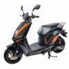 image pink me 50cc electrique noir orange