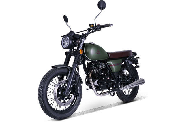 Mash Seventy 125 vert Moto marque Mash seventy 125 vert mat