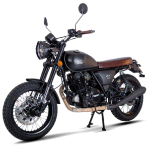 Mash Two Fifty 250, une moto néo-rétro avec un moteur 249 cm³, des suspensions confortables, un freinage performant et un réservoir de 14 L.