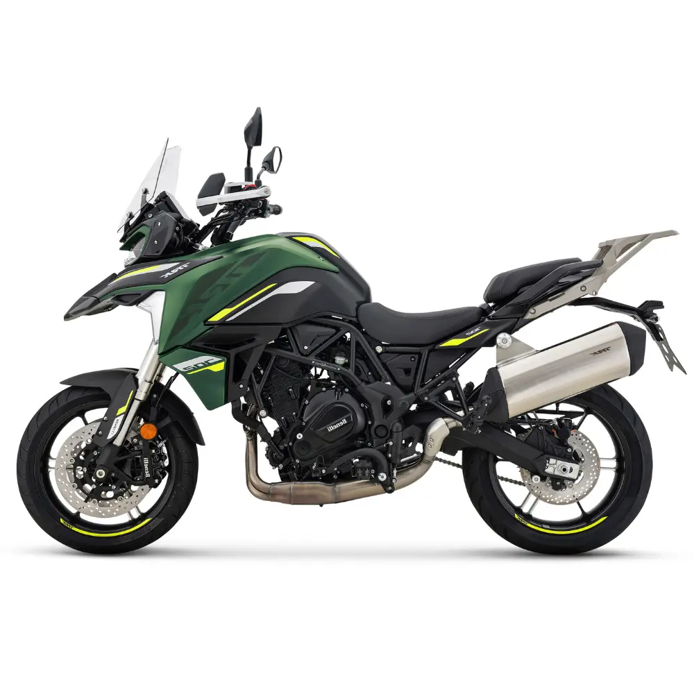 Benelli TRK 702 E5+ – Moto trail 698 cm³ vert