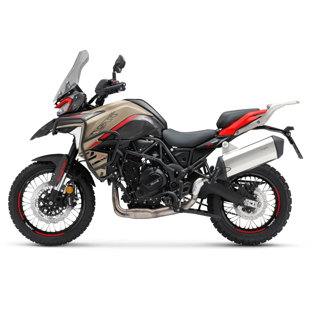 Benelli TRK 702X E5+ – Trail baroudeur 698 cm³ sable
