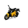 f77-mach-2-jaune-g2r-av-gauche Moto électrique Ultraviolette F77 Mach 2 jaune – vue trois quarts avant gauche.