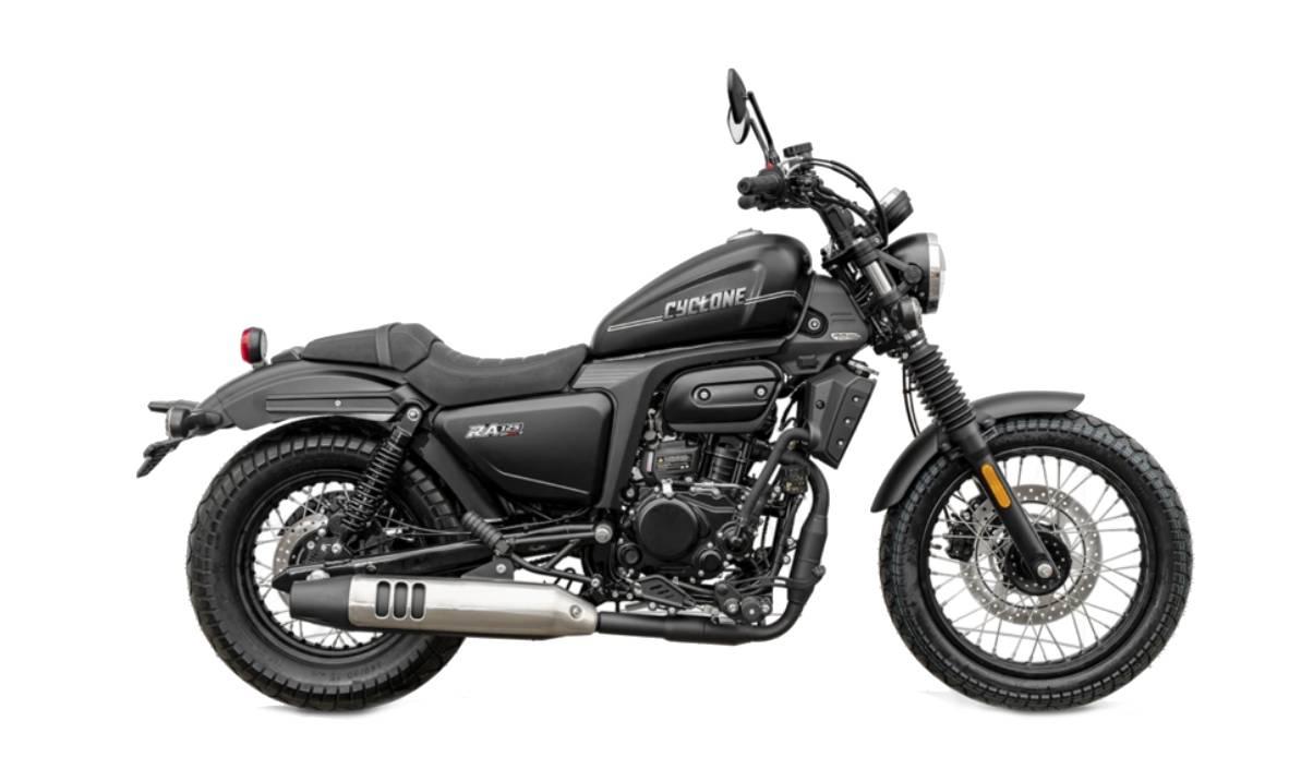 cyclone-RA125-plus-negro CYCLONE RA 125 monocolore – Moto trail 125 Adventure