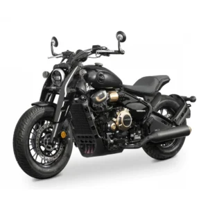 Cyclone RA 600 noire – Moto cruiser bobber 550 cm³